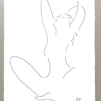 Drawing titled "Nude Six" by Arnaud Faugas, Original Artwork, Pencil