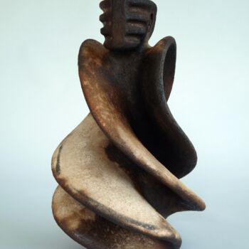 Sculpture titled "PROMETHEUS ARCHETYP…" by Arne Petersen, Original Artwork, Ceramics