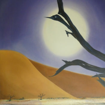 Painting titled "Namibia  2  Sehnsuc…" by Urs, Original Artwork, Acrylic