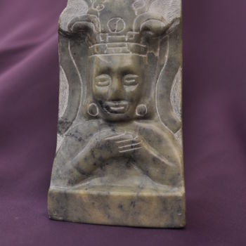 Sculpture titled "Inca" by Sebastien Devore (Art-bracadabrac), Original Artwork, Stone