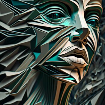 Digital Arts titled "Chromos" by Artcypia, Original Artwork, AI generated image