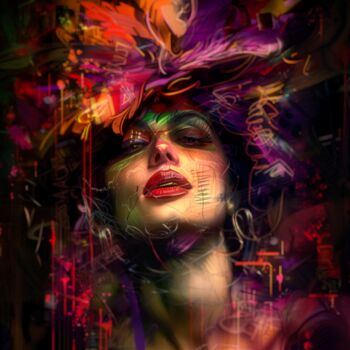 Digital Arts titled "Give me a psychedel…" by Artcypia, Original Artwork, Digital Collage