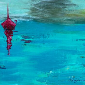 Painting titled "''I Believe In Stor…" by Elena Tuncer, Original Artwork, Acrylic