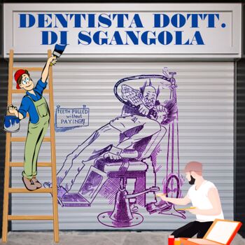 数字艺术 标题为“Studio dentistico D…” 由Antonio Romano, 原创艺术品, 数字油画