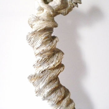 Sculpture titled "Ivressence" by Sylviane Bernardini, Original Artwork, Clay