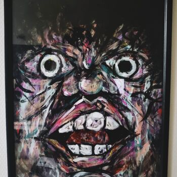 Peinture intitulée "~Expression~" par Artketyp, Œuvre d'art originale, Acrylique Monté sur Châssis en bois