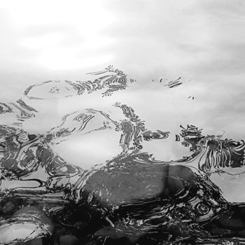 摄影 标题为“Wasserwelle” 由Art Moé, 原创艺术品, 数码摄影
