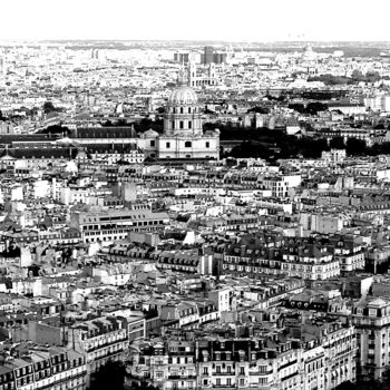 Fotografia zatytułowany „Panorama Paris” autorstwa Art Moé, Oryginalna praca, Fotografia cyfrowa