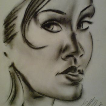 Drawing titled "croqui 02" by Mahfoud Cherief, Original Artwork