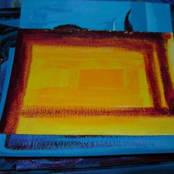 Painting titled "Square for men" by Artsy Coralie, Original Artwork