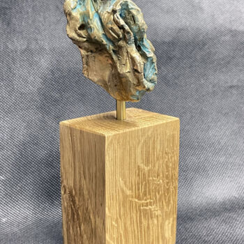 Sculpture titled "homoanonymus_bronze…" by Artur Majka, Original Artwork, Bronze