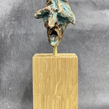 Γλυπτική με τίτλο "homoanonymus_bronze…" από Artur Majka, Αυθεντικά έργα τέχνης, Μπρούντζος