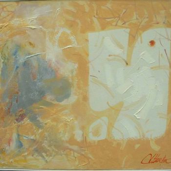 Painting titled "chicken" by Herta, Original Artwork, Other