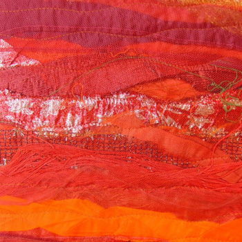 Arte têxtil intitulada "Etoile filante.jpg" por Jean Pierre Avonts-Saint-Lager, Obras de arte originais, Textil