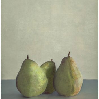 Photography titled "BRITNEY'S PEARS" by Astr, Original Artwork, Digital Photography Mounted on Aluminium