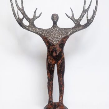 Scultura intitolato "FOREST SPIRIT" da Astian Rey, Opera d'arte originale, Calcestruzzo