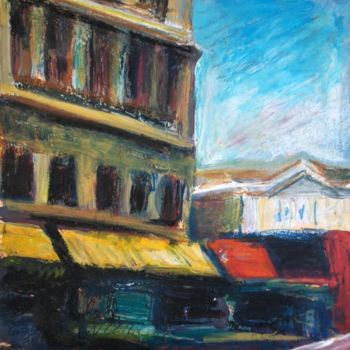 Malerei mit dem Titel "London" von Nathalia Chipilova, Original-Kunstwerk, Acryl