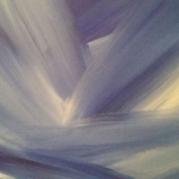 Peinture intitulée "BLUE   ABSTRACT   l…" par Athena, Œuvre d'art originale, Acrylique