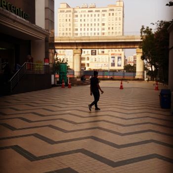 Photography titled "Axis Mall" by Avik Chakravorty, Original Artwork, Non Manipulated Photography