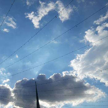 Fotografie getiteld "Blue sky" door Avik Chakravorty, Origineel Kunstwerk, Digitale fotografie