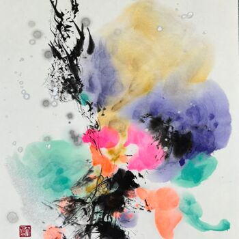 Pintura titulada "Living earth" por Ayumi, Obra de arte original, Pigmentos