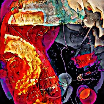 Digital Arts titled "3. "..released" (sé…" by Baboo Meliboo, Original Artwork, Acrylic