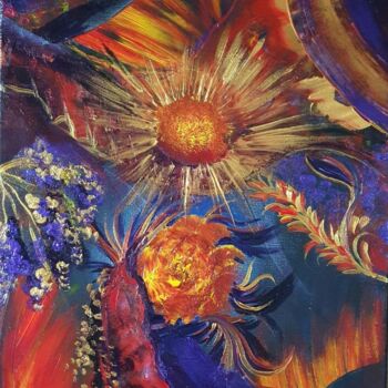 Pittura intitolato "Spanish Dreams" da Barbara Fuhrmann, Opera d'arte originale, Acrilico