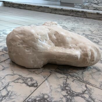 Rzeźba zatytułowany „sleeping giant” autorstwa Barbara Vandendriessche, Oryginalna praca, Kamień