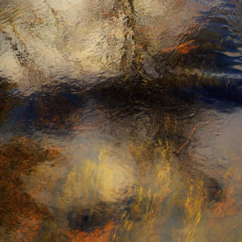 Photography titled "West River Abstract" by Bavosi Photoart, Original Artwork, Digital Photography