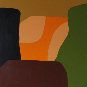 Peinture intitulée "Abstrait coloré Com…" par Beatrice Bodasca, Œuvre d'art originale, Acrylique Monté sur Châssis en bois