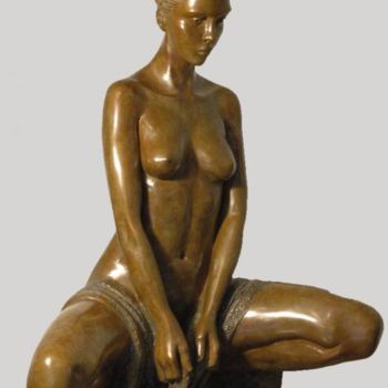 Sculpture intitulée "L'Aurore" par Béatrice Bissara, Œuvre d'art originale