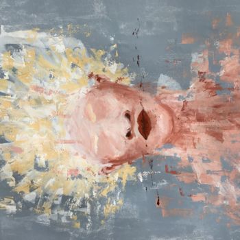 Peinture intitulée "Albinism 03" par Bechti, Œuvre d'art originale