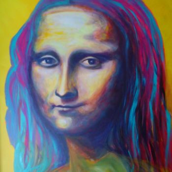 "Mona Lisa 2" başlıklı Tablo Bent Warrer tarafından, Orijinal sanat, Akrilik