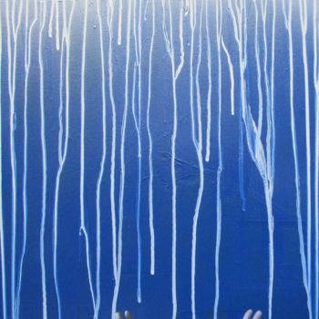 Картина под названием "The cloud swallower" - Bent, Подлинное произведение искусства, Акрил