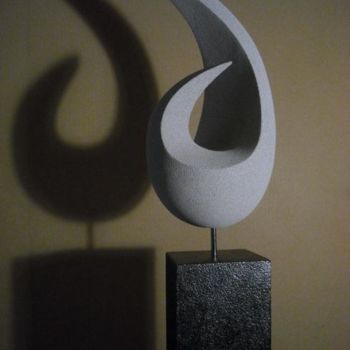 Sculpture intitulée "Double Virgule" par Bernard Baltassat, Œuvre d'art originale