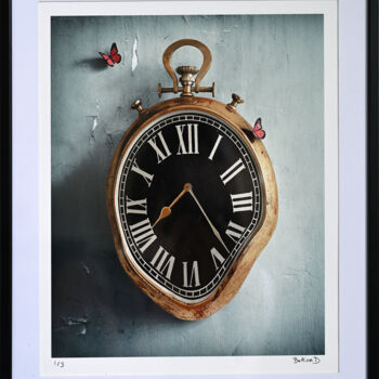 Photographie intitulée "Le temps vu par Dal…" par Bettina Dupont, Œuvre d'art originale, Photographie numérique