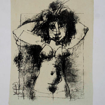 Printmaking titled "dsc02415a.jpg.фигур…" by Bidzina Kavtaradze, Original Artwork, Lithography