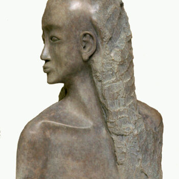 雕塑 标题为“Alinoé” 由Bivan, 原创艺术品, 青铜