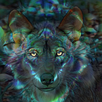 Digital Arts titled "Wilk" by Beiza Wieland, Original Artwork, 2D Digital Work