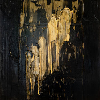 Pittura intitolato "Dark soul with a he…" da Björn Wiedemann, Opera d'arte originale, Acrilico