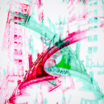 Obrazy i ryciny zatytułowany „Red Green Trumpets…” autorstwa Lewis Freitag, Oryginalna praca, Cyfrowy wydruk Zamontowany na…