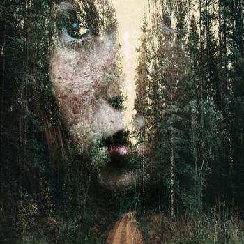 Photography titled "FOREST SPIRIT" by Bojan Jevtic, Original Artwork, Digital Photography