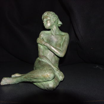 Scultura intitolato "PUDEUR" da Nicole Boldo, Opera d'arte originale, Ceramica