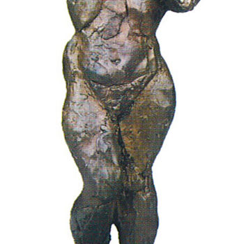 Escultura intitulada "SAPECA" por Barake Sculptor, Obras de arte originais, Metais