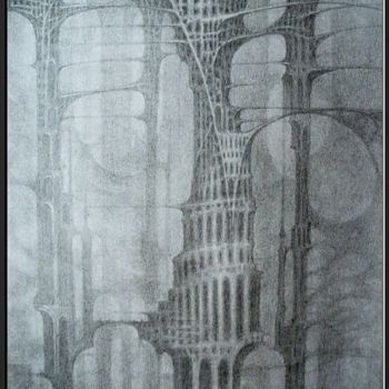 Drawing titled "Dimmu Borgir" by Boris Tupeiko, Original Artwork