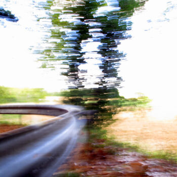 Photographie intitulée "Sur le pont" par Boris Barbey, Œuvre d'art originale, Photographie numérique