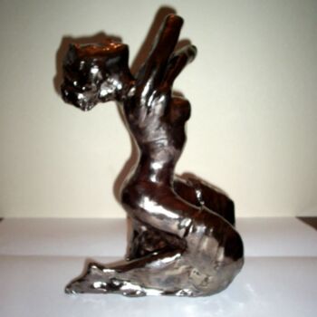 Sculptuur getiteld "Nymphe de Brigitte…" door Brigitte Bouron, Origineel Kunstwerk