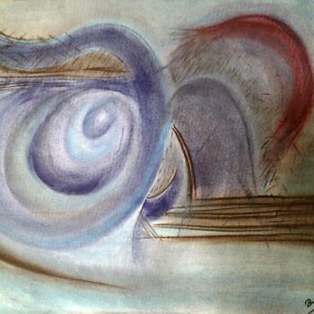 Drawing titled "robrima-1-15.jpg" by Brigitte Maillard (ROBRIMA), Original Artwork, Chalk