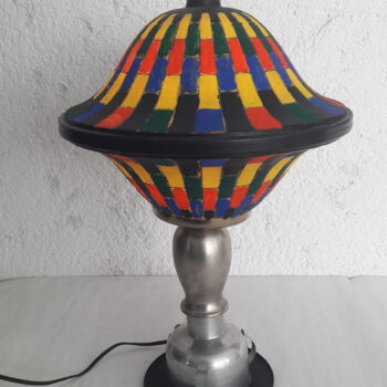 Diseño titulada "Colors Lamp" por Calavera Estudio Dgo Mx, Obra de arte original, Luminaria