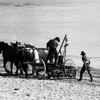 Photography titled "Les laboureurs" by Camille R., Original Artwork, Non Manipulated Photography